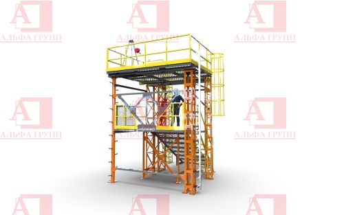 Учебно-тренировочный полигон (комплекс)  Альпинист-03-01.