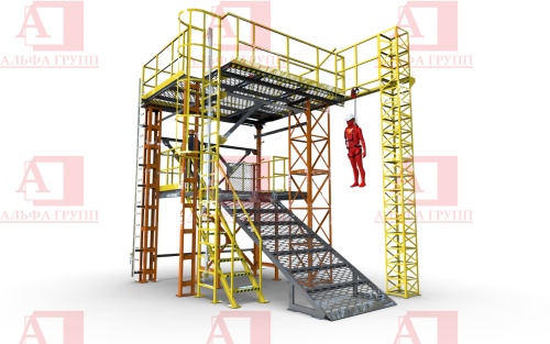 Учебно-тренировочный полигон (комплекс)  Альпинист-03-01.